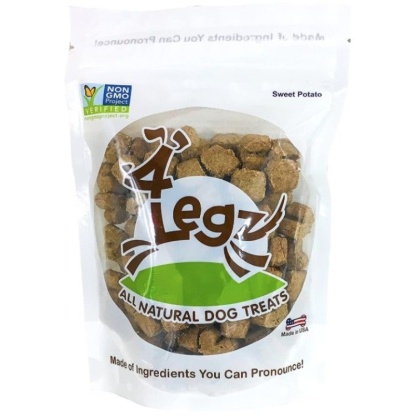 4Legz Organic Sweet Potato Crunchy Dog Cookies - 7 oz