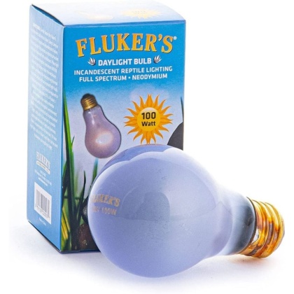 Flukers Neodymium Incandescent Full Spectrum Daylight Bulbs for Reptiles - 100 watt