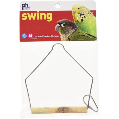 Prevue Birdie Basics Swing - Small/Medium Birds - 4in.L x 5in.H