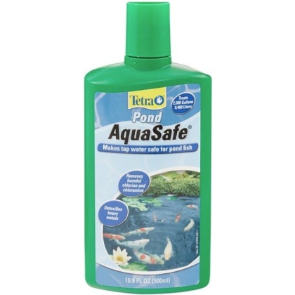 Tetra Pond Aquasafe Water Conditioner - 16 oz (Treats 2,500 Gallons)