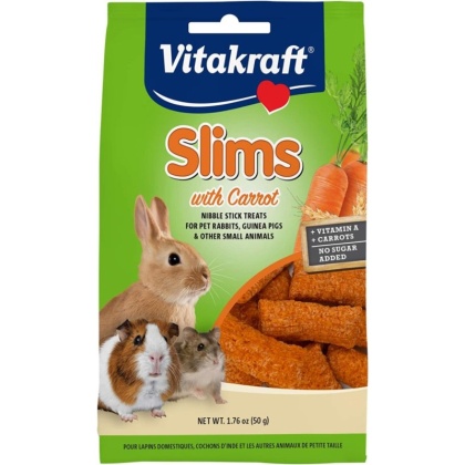 VitaKraft Slims with Carrot for Rabbits - 1.76 oz