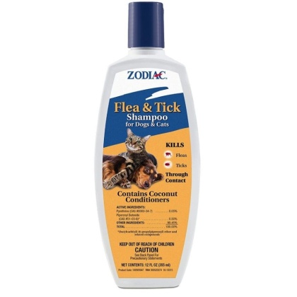 Zodiac Flea & Tick Shampoo For Dogs & Cats - 12 oz