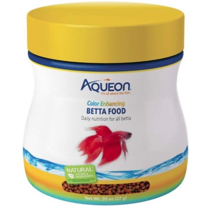 Aqueon Color Enhancing Betta Food - 0.95 oz