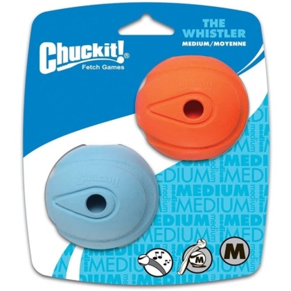 Chuckit The Whistler Chuck-It Ball - Medium Ball - 2.25