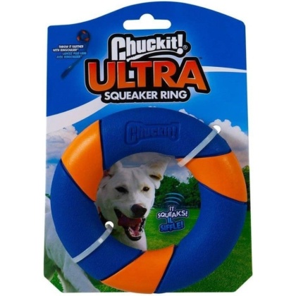 Chuckit Ultra Squeaker Ring Dog Toy - 1 count
