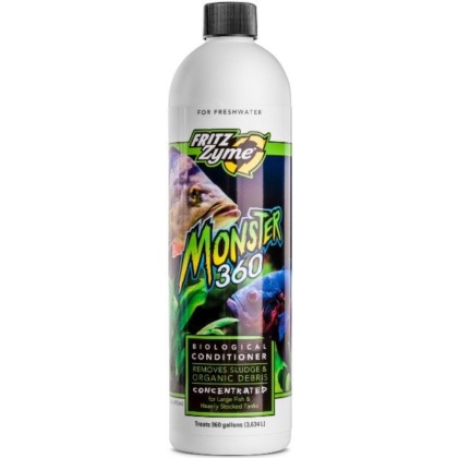 Fritz Aquatics Monster 360 Concentrated Biological Conditioner for Freshwater - 16 oz