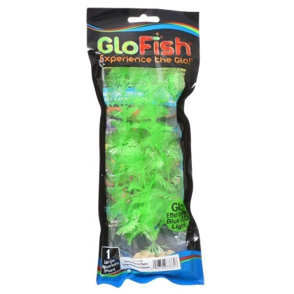 GloFish Green Aquarium Plant - Large - (7\