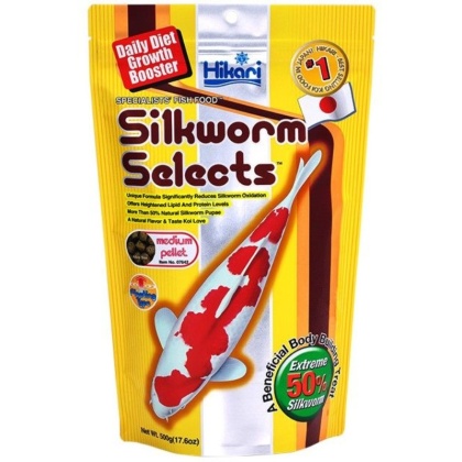 Hikari Silkworm Selects Koi Food - 17.6 oz