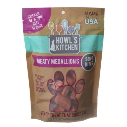 Howl\'s Kitchen Meaty Medallions Soft Bites - Chicken & Beef Flavor - 12 oz