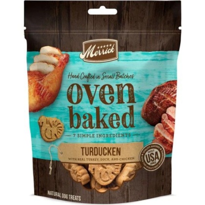 Merrick Oven Baked Turducken Dog Treats - 11 oz