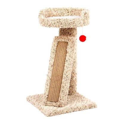 North American Kitty Nap and Scratch Pedestal Bed Post - 1 count