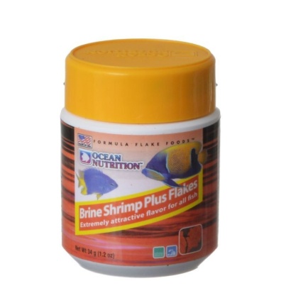 Ocean Nutrition Brine Shrimp Plus Flakes - 1 oz