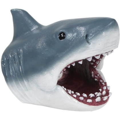 Penn Plax Jaws Open Mouth Swim Through Aquarium Ornament - 1 count