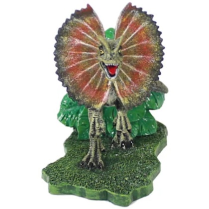 Penn Plax Jurassic Park Dilophosaurus Aquarium Ornament - 1 count