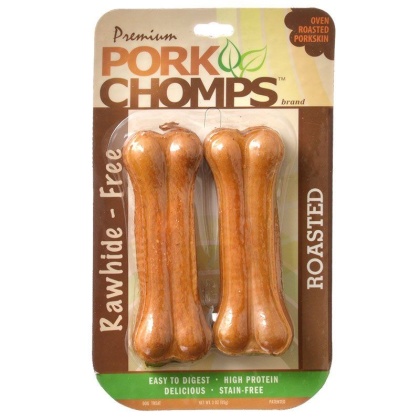 Pork Chomps Roasted Pressed Bones - 4.5