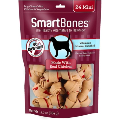 SmartBones Chicken & Vegetable Dog Chews - Mini - 2\