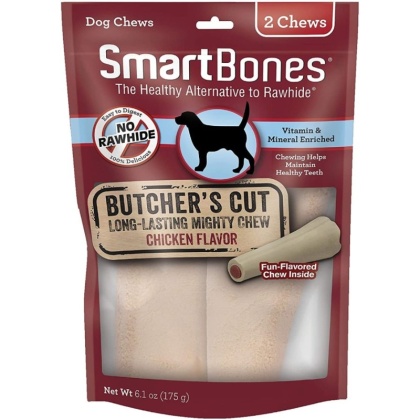 SmartBones Butchers Cut Mighty Chews for Dogs - Large - 2 Pack