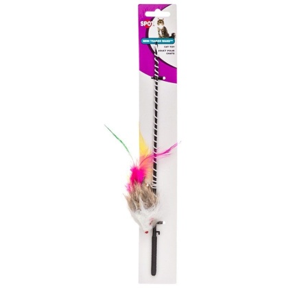 Spot Spotnips Mini Cat Teaser Wand - 12in. Wand