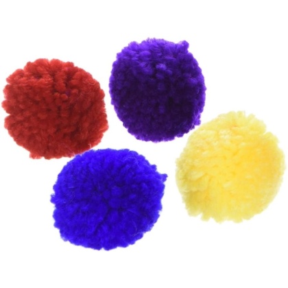 Spot Wool Pom Poms with Catnip Cat Toy - 1 count