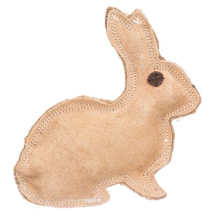 Spot Dura-Fused Leather Rabbit Dog Toy - 8