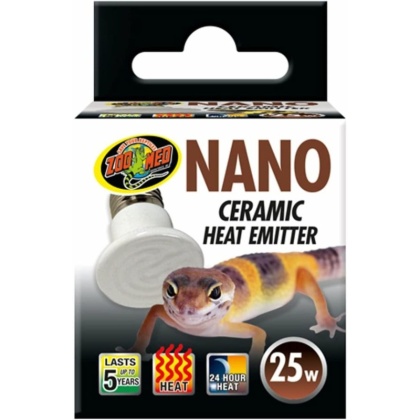 Zoo Med Nano Ceramic Heat Emitter - 25 Watt