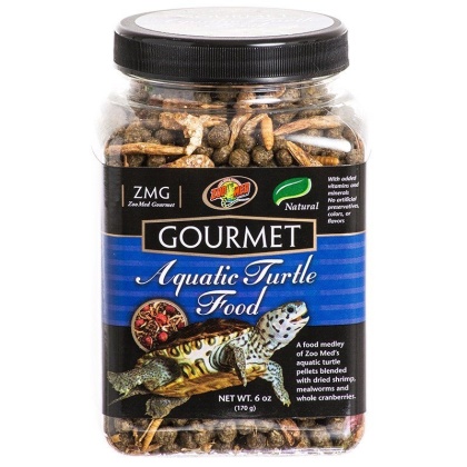 Zoo Med Gourmet Aquatic Turtle Food - 6 oz